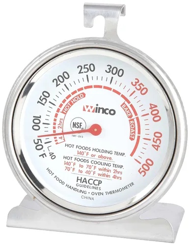 Vista 10 de Winco Termómetro digital de esfera de 1-1/4 pulgadas con sonda de 4-3/4 pulgadas