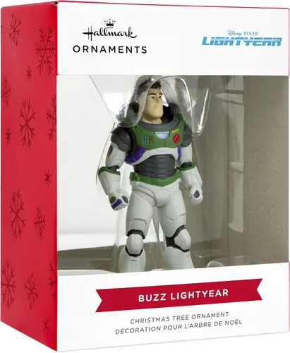 Vista 3 de Hallmark Disney/Pixar Lightyear Buzz Lightyear Adorno Navideño Colgante