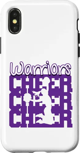Vista 5 de Warriors Cheer Back to School Cheerleading Spirit P Case for iPhone XR