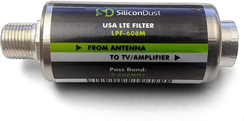 Vista 2 de SiliconDust Filtro LPF-608M LTE para Antenas de TV USA 2020 Estándar 600/608/618MHz