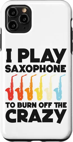 Vista 13 de iPhone 16 Saxofón I play saxofón para quemar el caso loco