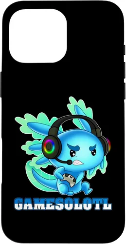 Vista 19 de Gamesolotl Gaming Gamer Axolotl Case for iPhone 17