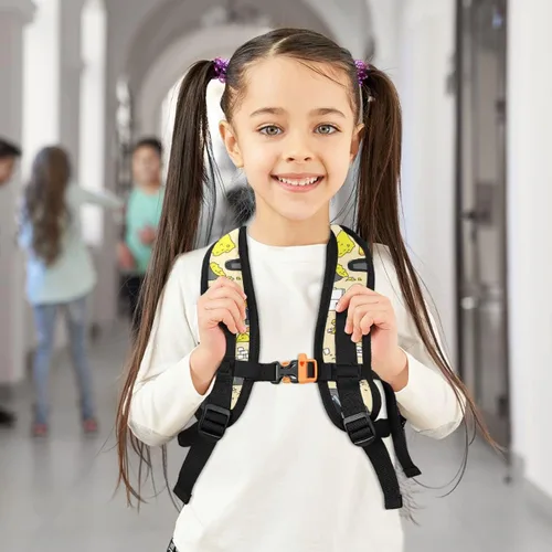 Vista 7 de Mochilas para niños, Excavadora Camión Coches, Mochilas Daypack