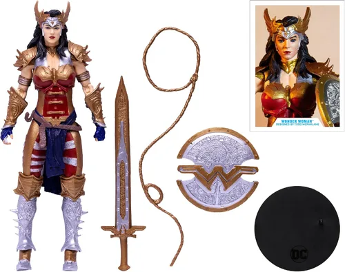 Vista 4 de Wonder Woman diseñada por Todd MCFARLANE