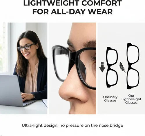 Vista 8 de Eyekepper Gafas de lectura clásicas para hombre, paquete de 5 con bisagras de resorte 5 Pares Mixtos