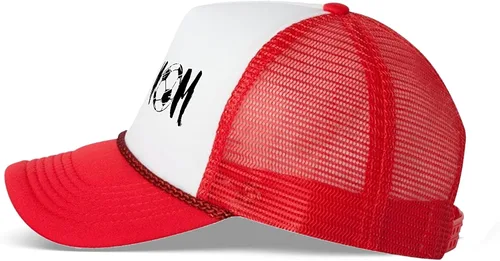 Vista 3 de Awkward Styles - Sombrero de futbol para mamá de fútbol, sombrero de camionero para animar al futbol, mamá