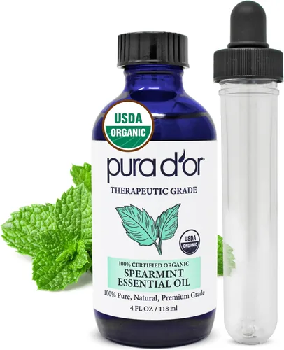Vista 7 de PURA D'OR Aceite esencial de madera de cedro orgánico (4 onzas con gotero de vidrio) 100% puro y natural de grado terapéutico para cabello, cuerpo