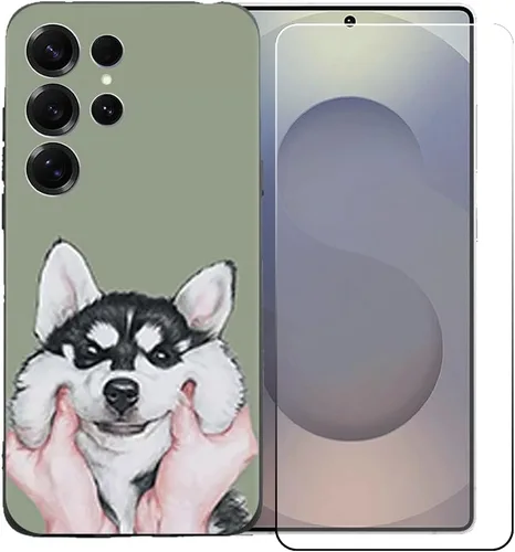 Vista 17 de OYLLM10 - Funda de TPU para Echoamo C25 Ultra + HD de vidrio templado, carcasa de silicona para parachoques trasero, 9 dureza, antiarañazos