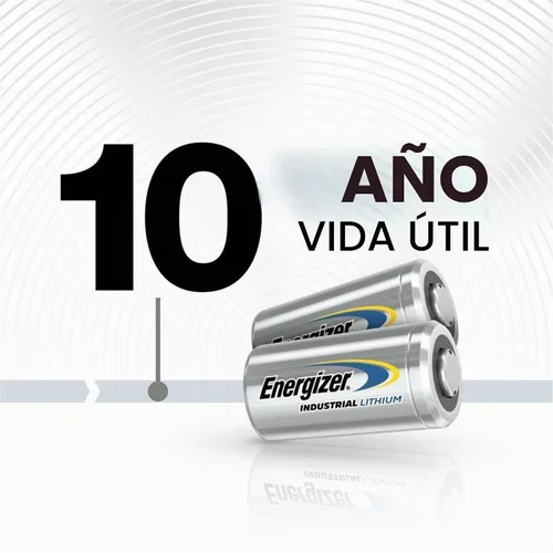 Vista 5 de Energizer Baterías industriales de litio, 123, paquete de 12 baterías, ELN123-12