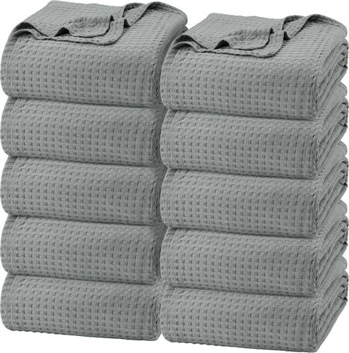 Vista 62 de Utopia Bedding Manta de gofre 100% algodón, tamaño individual, color negro, 90 x 72 pulgadas