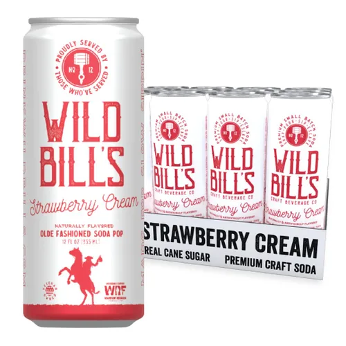 Vista 11 de Wild Bill's Apple Pie Soda Classic Craft Soda Pop - Refrescos y bebidas gaseosas artesanales clásicas, hechas con azúcar de caña pura, sin cafeína