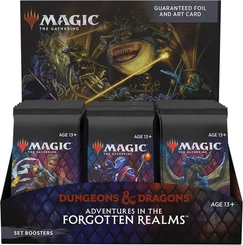 Vista 6 de Magic: The Gathering Adventures in The Forgotten Realms Set Booster Box, 30 paquetes, para mayores de 13 años