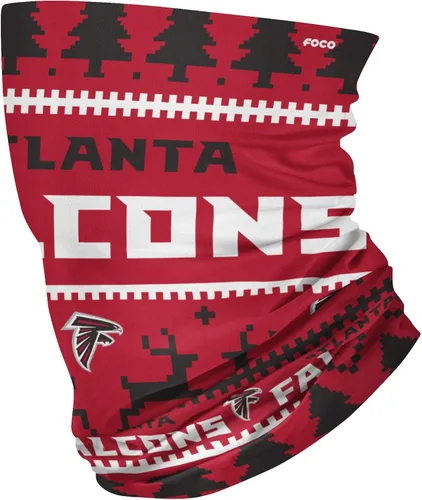 Vista 121 de FOCO NFL unisex-adult Nfl Team Logo Neck Gaiter Multiuse Mini impresión del color del equipo.