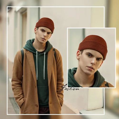Vista 5 de SATINIOR Gorro de pescador unisex con borde enrollable, 4 piezas