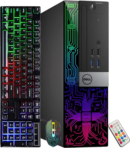 Vista 6 de Dell OptiPlex 7040 SFF RGB PC de escritorio, Intel Quad Core i5-6500 hasta 3.6GHz, 16G DDR4, 512G SSD, Windows 11 Pro 64 Bit-Multiidioma (Restaurado)