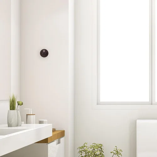 Vista 5 de Design House 582734-BGD Kelton - Gancho para bata, color negro mate, dorado satinado