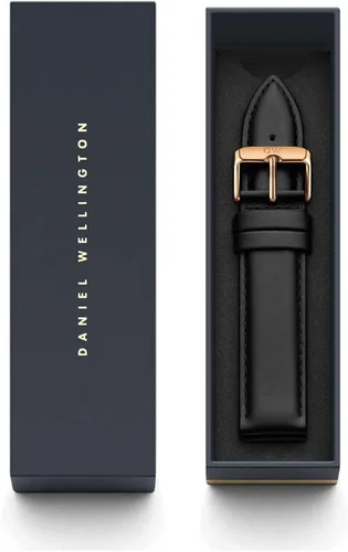 Vista 2 de Daniel Wellington Sheffield Sustitución piel Reloj Banda de la mujer oro rosa