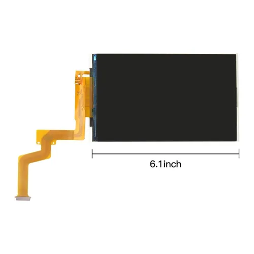 Vista 6 de Reemplazo superior superior de pantalla de cristal LCD para Nintendo nuevo 2DS XL LL con destornillador de pH de 0.059 in