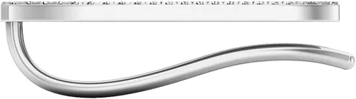 Vista 4 de Dazzlingrock Collection - Pendientes redondos de oro de 18 quilates