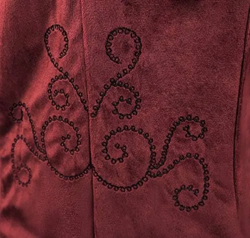 Vista 6 de Apocrypha Chaqueta gótica victoriana steampunk para hombre, estilo steampunk