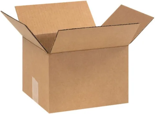 Vista 70 de Secure Seal - Paquete de 50 cajas de cartón corrugado de 8 x 4 x 4 pulgadas para envíos de cartón móvil