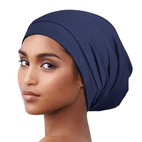 Vista 54 de Alnorm - Gorro con forro de satén y suave banda elástica para hombres y mujeres, talla única Se ajusta a la mayoría