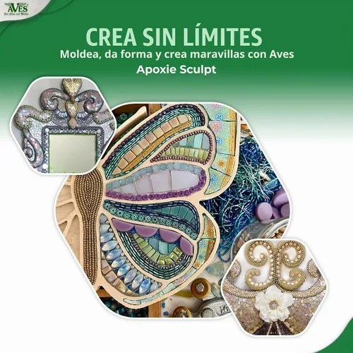 Vista 4 de Arcilla epóxica natural Apoxie Sculpt 4 libras de Aves