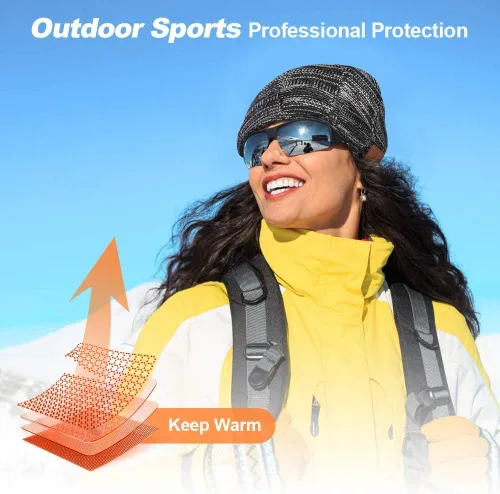 Vista 6 de HIGHEVER Bluetooth Hat - Stocking Stuffers Gifts for Men Women