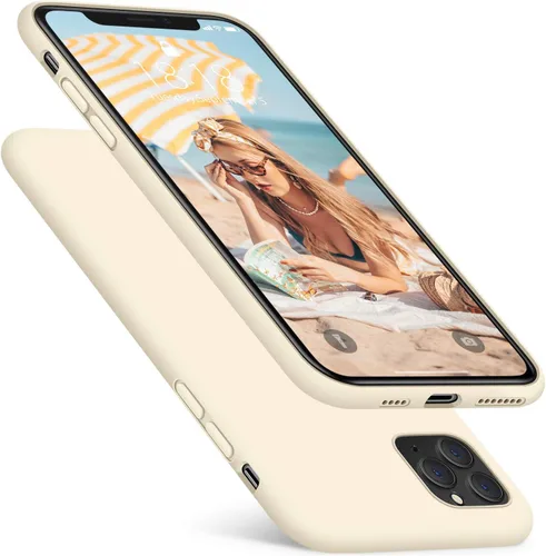Vista 9 de DTTO Funda compatible con iPhone 11 Pro Max, funda de silicona [protección mejorada de cámara y pantalla] con cojín de rejilla de panal para iPhone