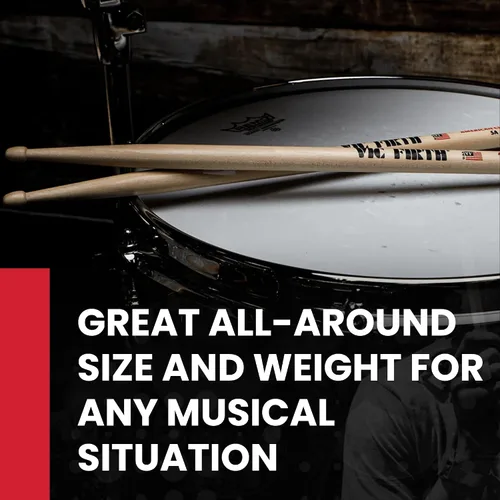 Vista 4 de Baquetas Vic Firth clásicas 5A, Custom