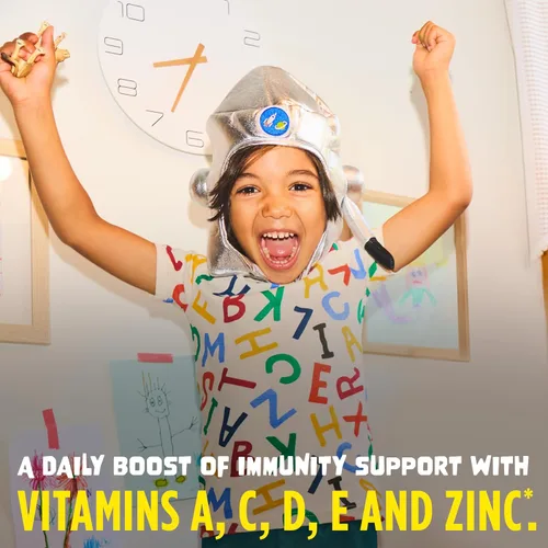 Vista 2 de Gomitas multi-vitaminas para niños y con soporte inmunológico adicional, de Flintstones., BAYER378877, 1, 1