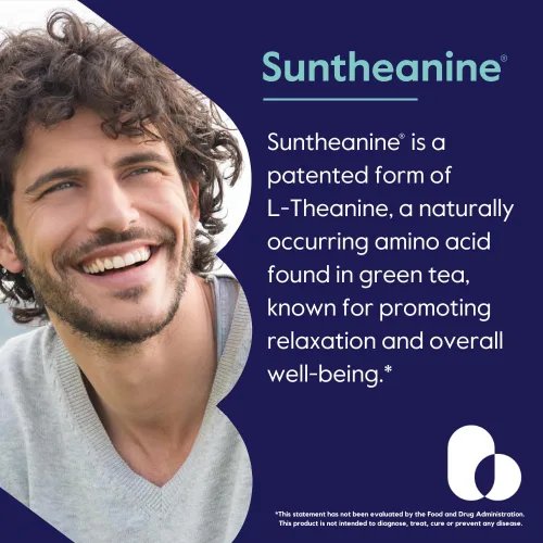 Vista 2 de BESTVITE Double Strength Suntheanine L-Teanina 200mg - Patentado y estudiado clínicamente - 60 cápsulas vegetarianas - Vegano - Sin estearatos - Sin