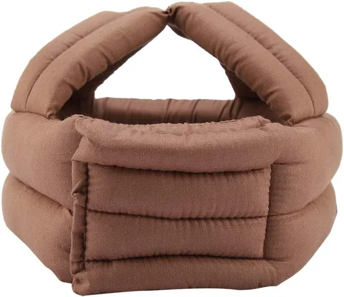 Vista 7 de Sombrero protector para ancianos, anticaídas, casco de seguridad ajustable, transpirable, cabeza de anciano