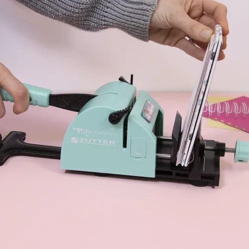 Vista 8 de Craftelier - Máquina de encuadernación Zutter Bind It All con brazo extensible Ideal para encuadernación con anillas de 0.1 in (5/16") a 1.2 in