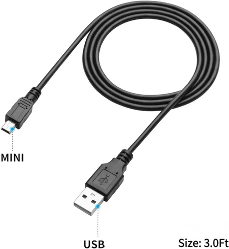Vista 6 de TI-84 Plus CE Cable de sincronización de repuesto para calculadoras de Texas Instruments, TI-84 Plus, TI-84 Plus C Silver Edition, TI 89 Titanium