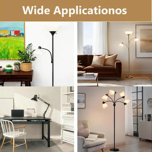 Vista 6 de TWDRTDD US E26 - Enchufe de fijación con rosca fenólica (Bakelita), base media con cable de 3.9 pulgadas, soporte de lámpara estándar TWDRTDD US E26