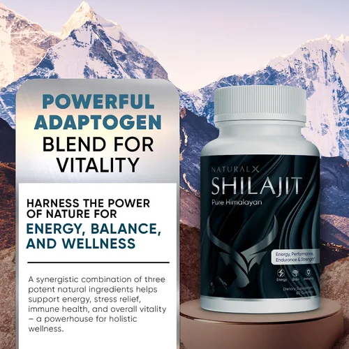 Vista 3 de Gomitas puras de Shilajit del Himalaya, gomitas Shilajit del Himalaya para hombres y mujeres, suplemento natural con ashwagandha y chaga