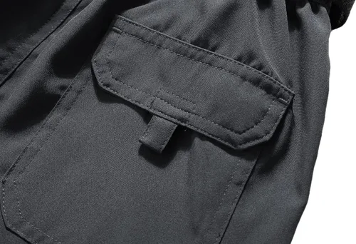 Vista 3 de DAFENGEA Pantalones cargo de senderismo para niños, estilo casual, secado rápido, senderismo, montañismo, convertibles