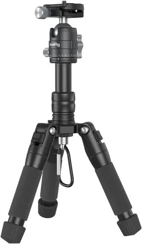 Vista 5 de SmallRig VT-20 Mini Trípode de Aluminio, Trípode de Escritorio de 20" con Cabeza de Bola de 360°, Trípodes de Escritorio Compactos para Cámara DSLR
