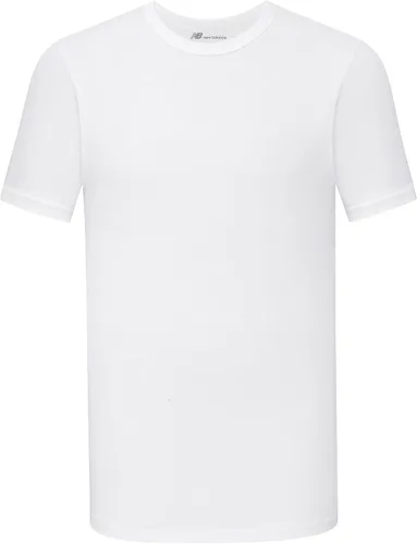 Vista 3 de New Balance Camiseta de algodón con cuello redondo para hombre