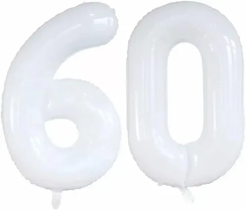 Vista 76 de Goer, conjunto de globos de papel aluminio para decoraciones de cumpleaños, globos de las letras de feliz cumpleaños y de números Oro