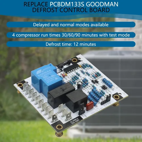 Vista 5 de Actualización PCBDM133S descongelar el tablero de control apto para el horno Goodman y la bomba de calor 1084-552 fit for Goodman & Amana Heat