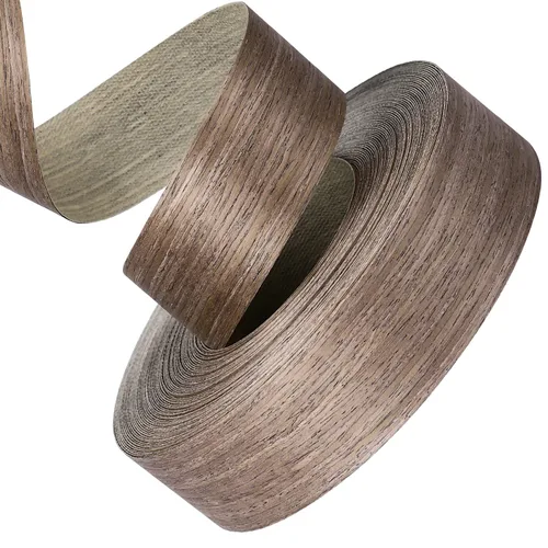 Vista 33 de Bandas de Borde de Abedul, rollo de 1 1/2 pulgadas x 10 pies de Bandas de Borde de Chapa - Pre-encoladas Flexibles, Cinta de Madera Real