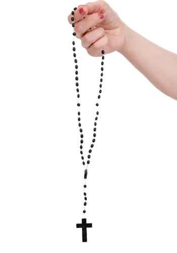Vista 7 de Disfraz de monja impresionante translúcido talla plus para mujer Multicolor