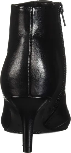 Vista 3 de Aerosoles Botas de moda Epigram para mujer, Cuero negro