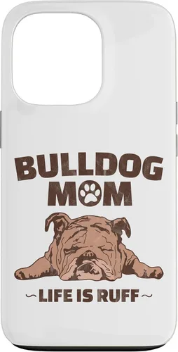 Vista 10 de Funny English Bulldog Gift - English Bulldog Mom Case for iPhone 17