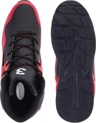 Vista 6 de Joomra - Tenis altos y elegantes para hombre, con estilo deportivo