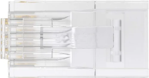 Vista 8 de Conectores RJ45 Cat6 - Conector de paso chapado en oro de 3 clavijas modulares 8P8C - Paquete de 50