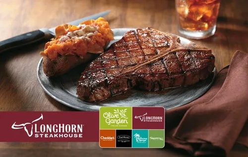 Vista 2 de Darden Restaurants Tarjetas de regalo multipaquete de $60