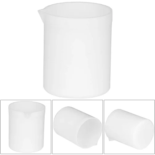 Vista 6 de Beaker, Acid and Base Resist PTEE Beaker, Low Form Graduated Measu Beaker, Premium Scientific for Oratories(50ML)